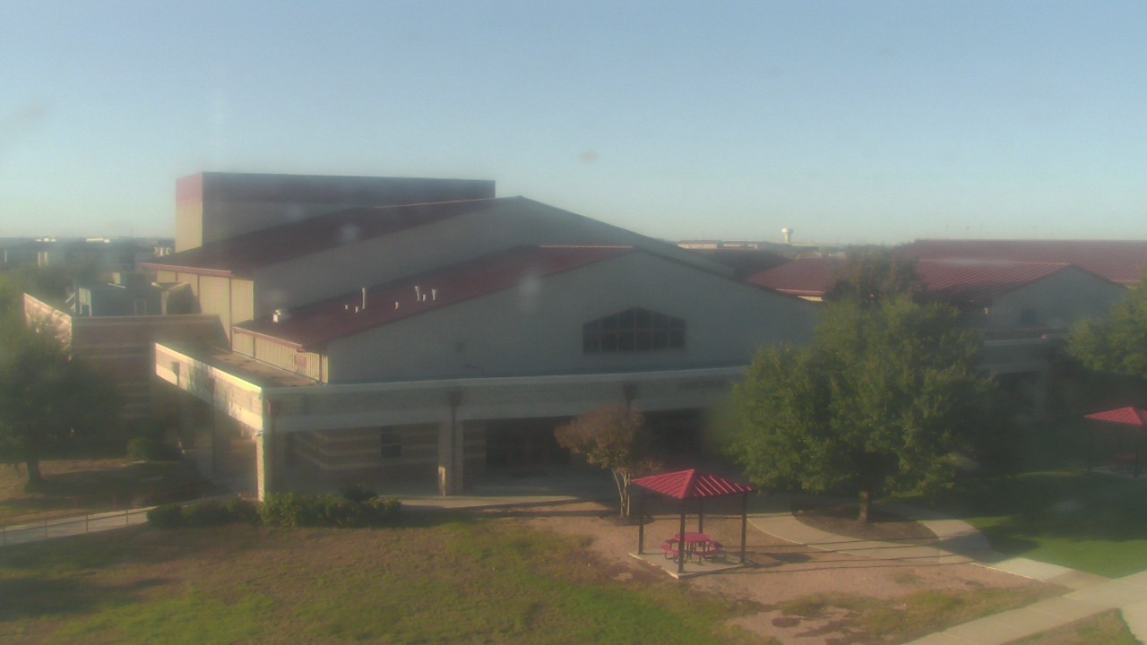 Thumbnail for current weather camera view from Manor HS in Manor, Texas