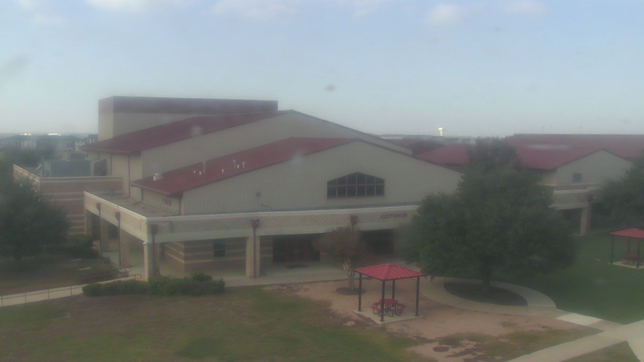 Thumbnail for current weather camera view from Manor HS in Manor, Texas