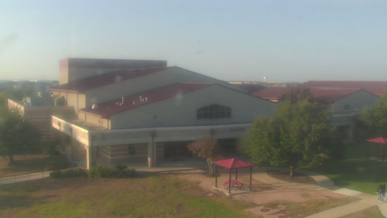 Thumbnail for current weather camera view from Manor HS in Manor, Texas