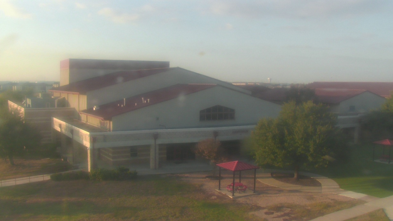 Thumbnail for current weather camera view from Manor HS in Manor, Texas