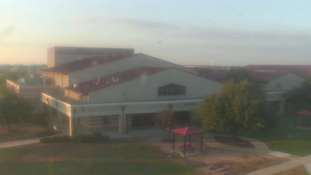 Thumbnail for current weather camera view from Manor HS in Manor, Texas