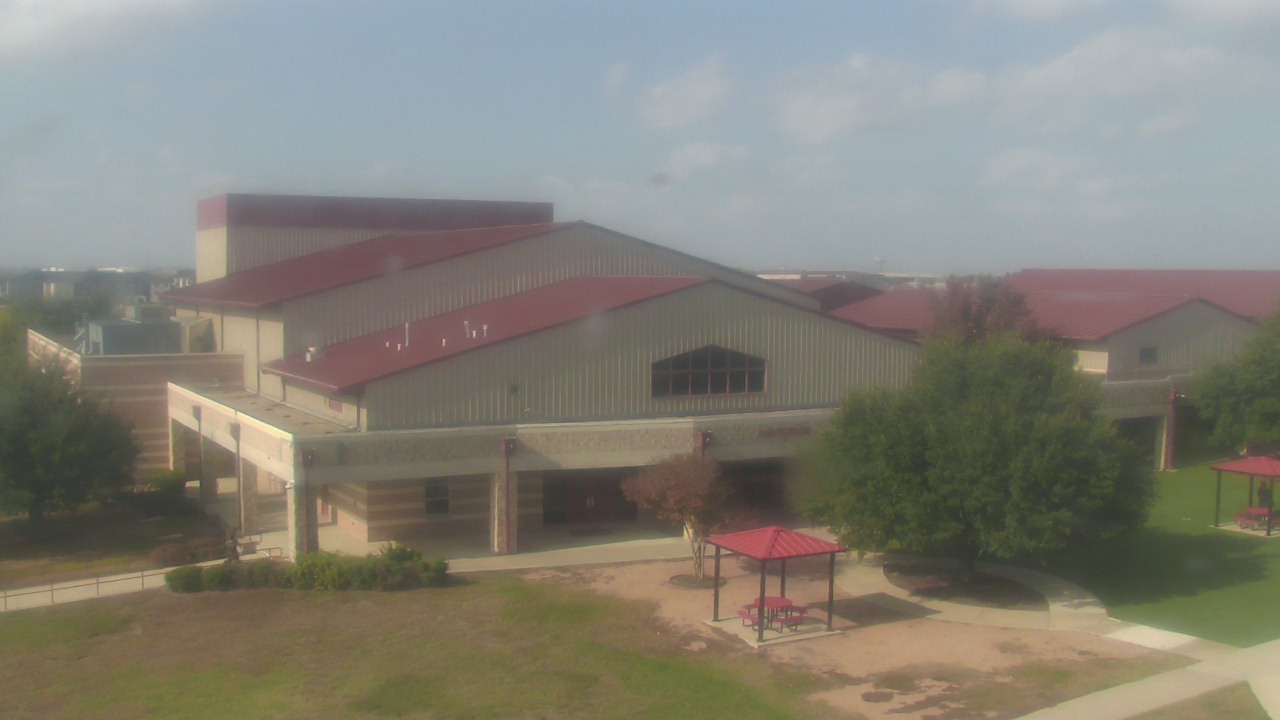 Thumbnail for current weather camera view from Manor HS in Manor, Texas
