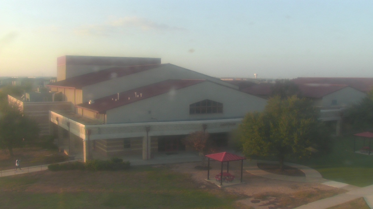 Thumbnail for current weather camera view from Manor HS in Manor, Texas