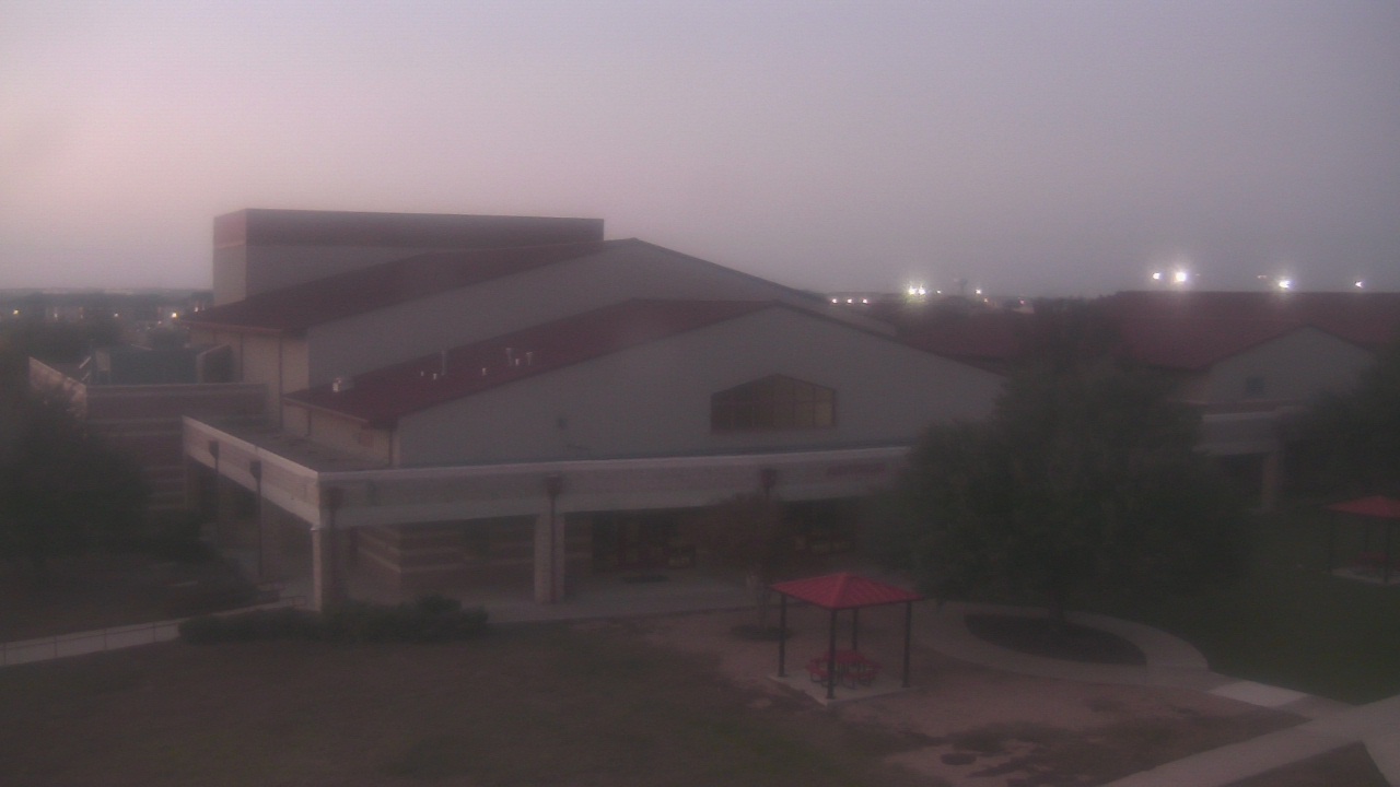 Thumbnail for current weather camera view from Manor HS in Manor, Texas