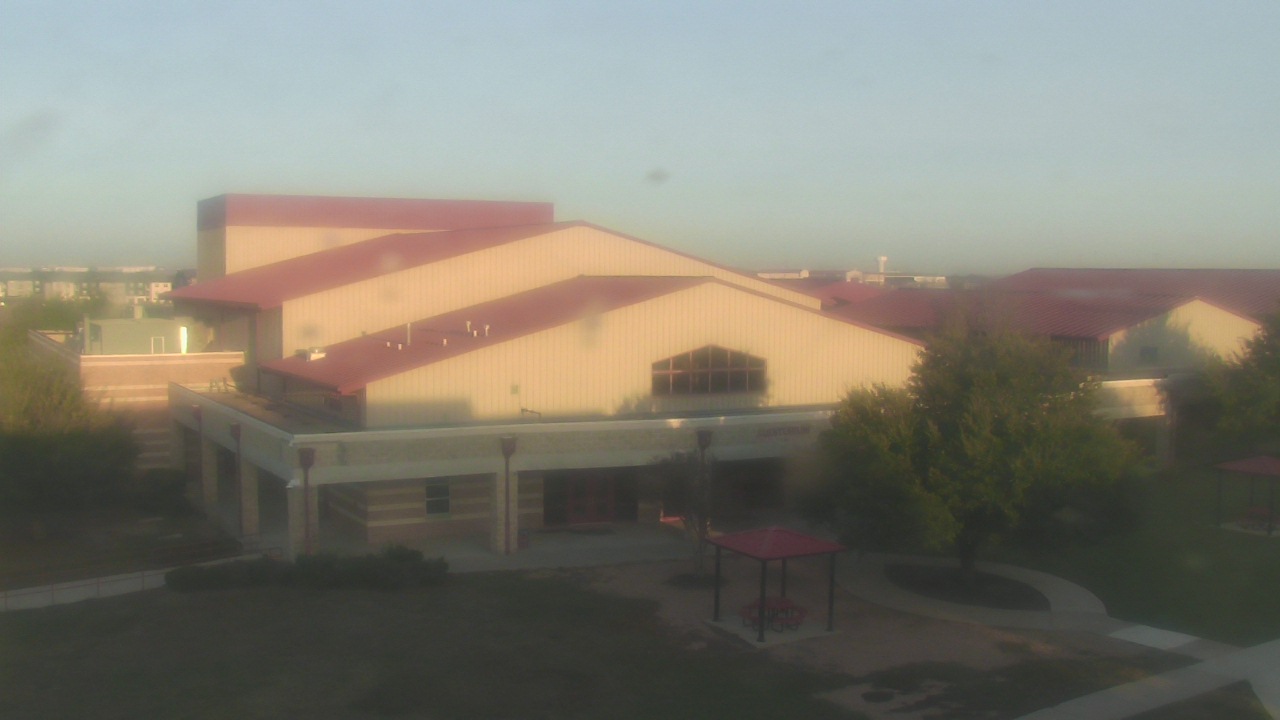 Thumbnail for current weather camera view from Manor HS in Manor, Texas