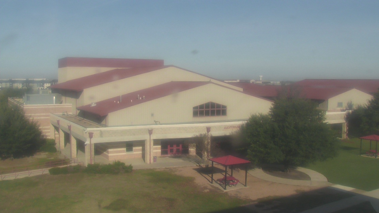 Thumbnail for current weather camera view from Manor HS in Manor, Texas