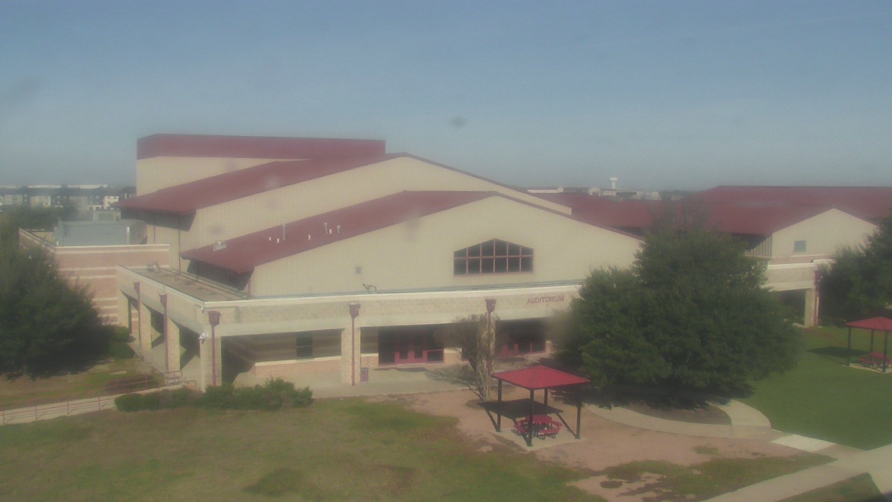 Thumbnail for current weather camera view from Manor HS in Manor, Texas