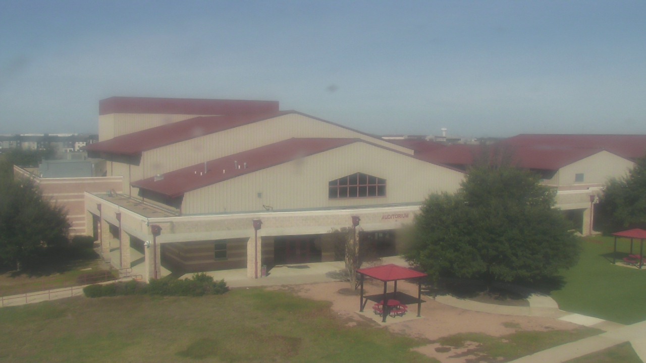 Thumbnail for current weather camera view from Manor HS in Manor, Texas