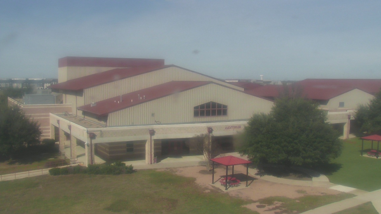Thumbnail for current weather camera view from Manor HS in Manor, Texas