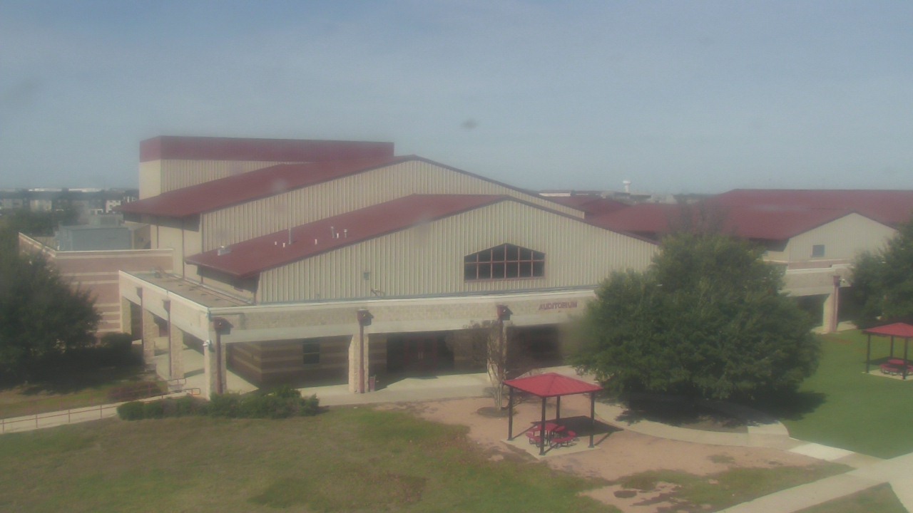 Thumbnail for current weather camera view from Manor HS in Manor, Texas