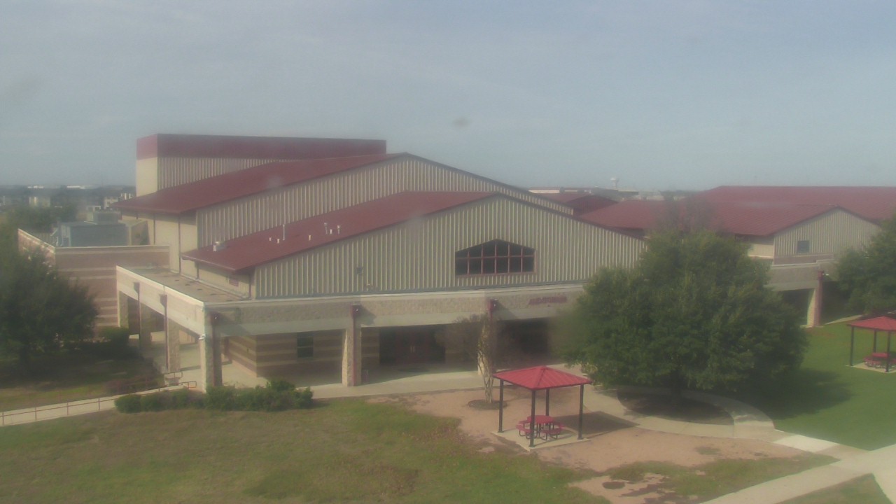 Thumbnail for current weather camera view from Manor HS in Manor, Texas