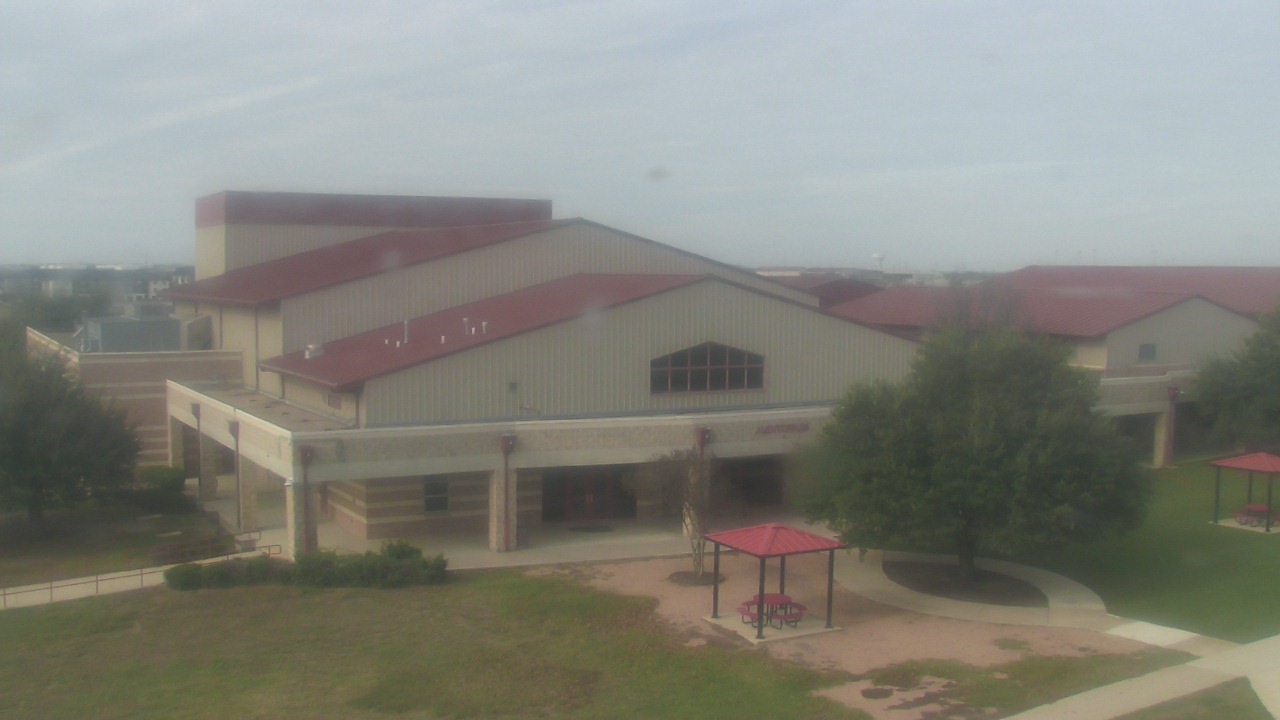 Thumbnail for current weather camera view from Manor HS in Manor, Texas