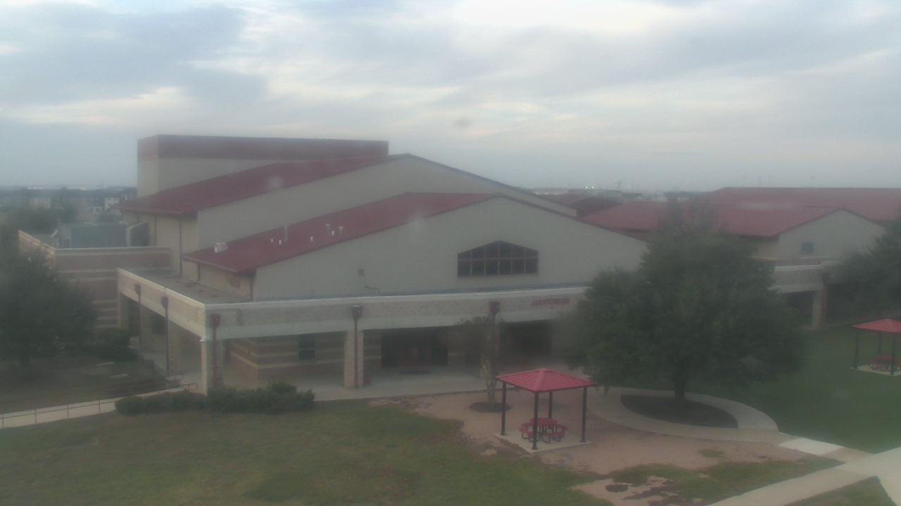 Thumbnail for current weather camera view from Manor HS in Manor, Texas