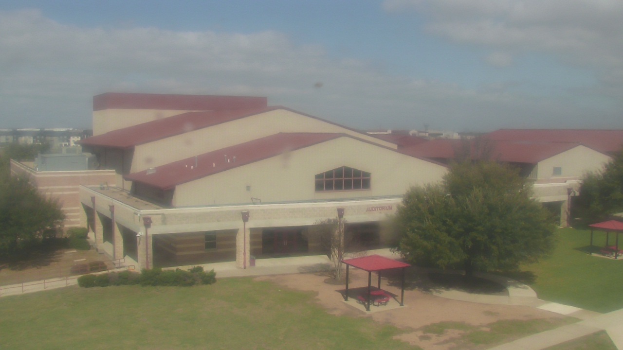 Thumbnail for current weather camera view from Manor HS in Manor, Texas
