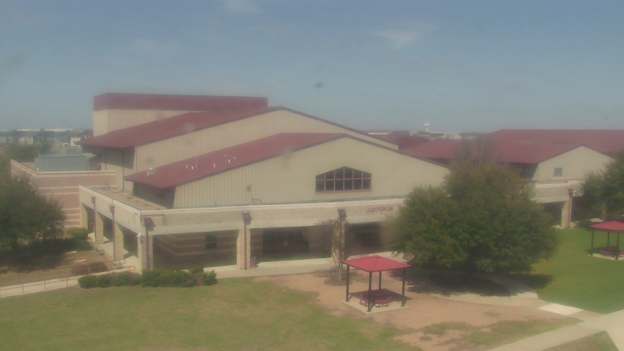 Thumbnail for current weather camera view from Manor HS in Manor, Texas