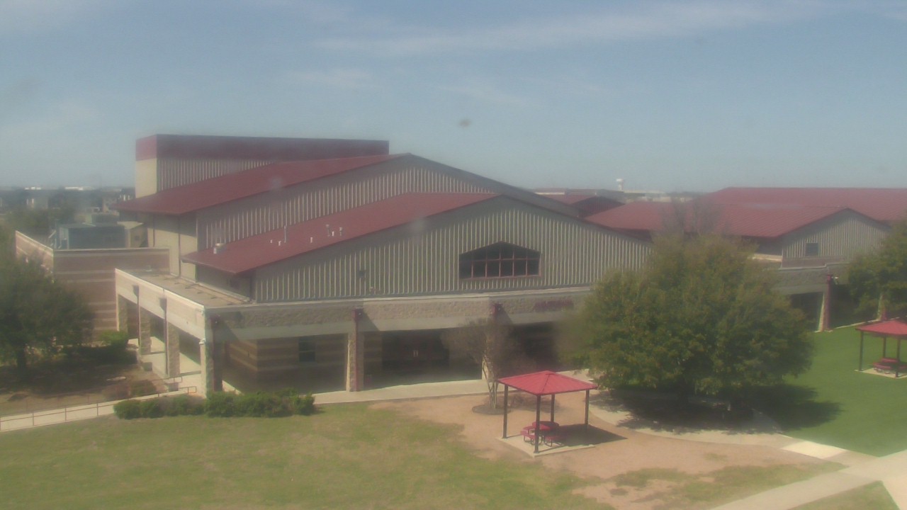 Thumbnail for current weather camera view from Manor HS in Manor, Texas