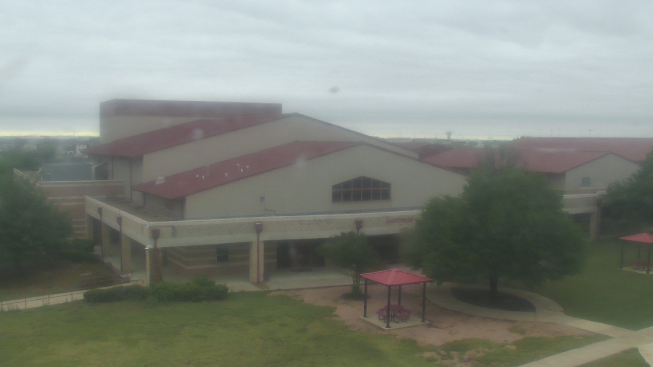Thumbnail for current weather camera view from Manor HS in Manor, Texas