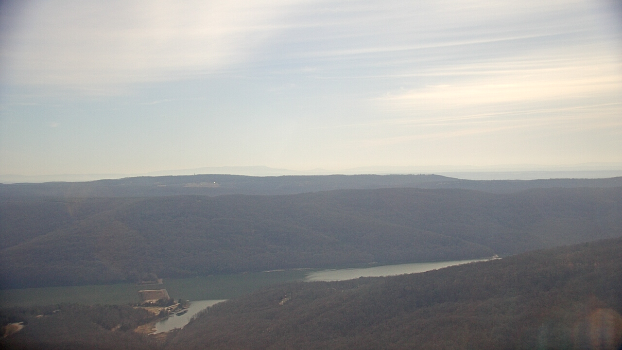 Thumbnail for current weather camera view from Cartwright Mountain in Mountainburg, Arkansas