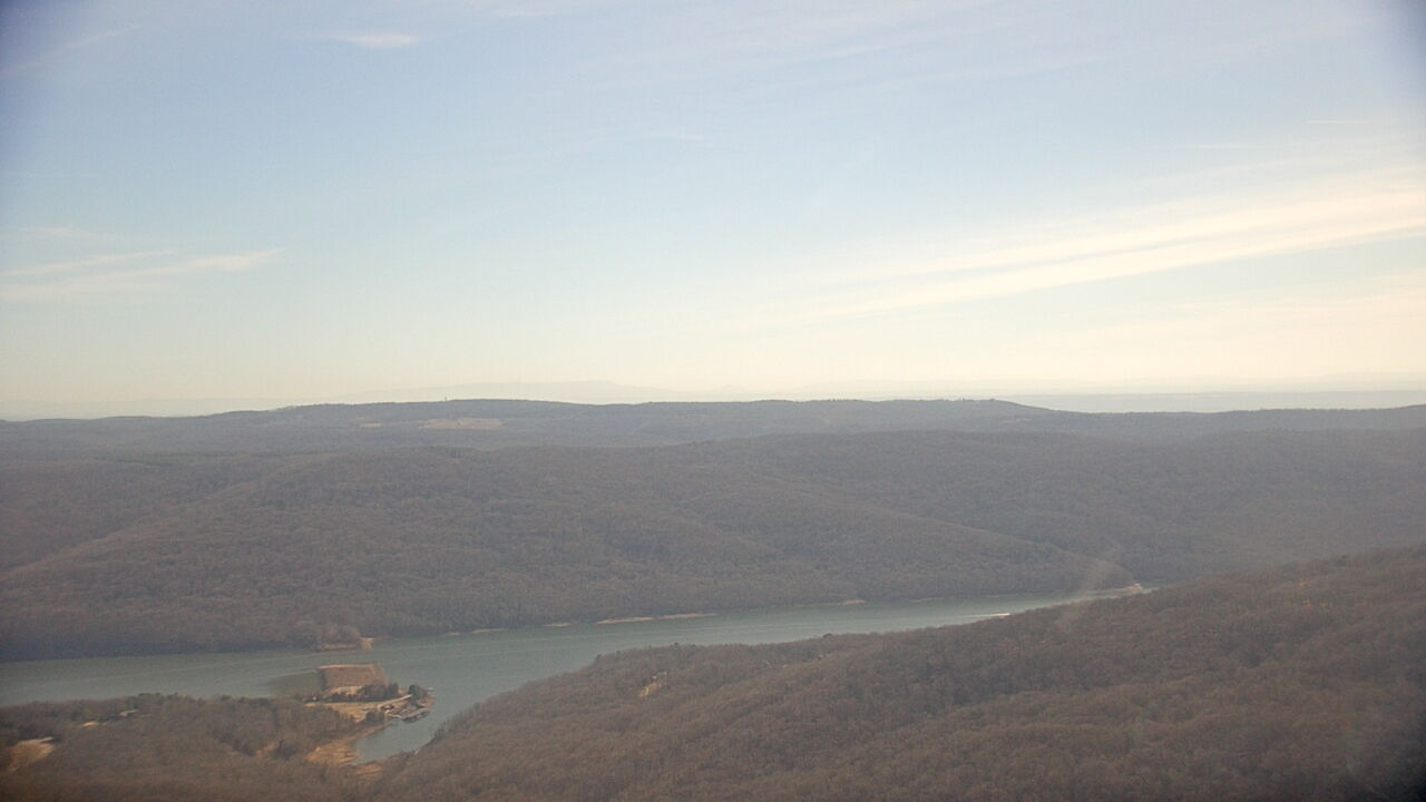 Thumbnail for current weather camera view from Cartwright Mountain in Mountainburg, Arkansas