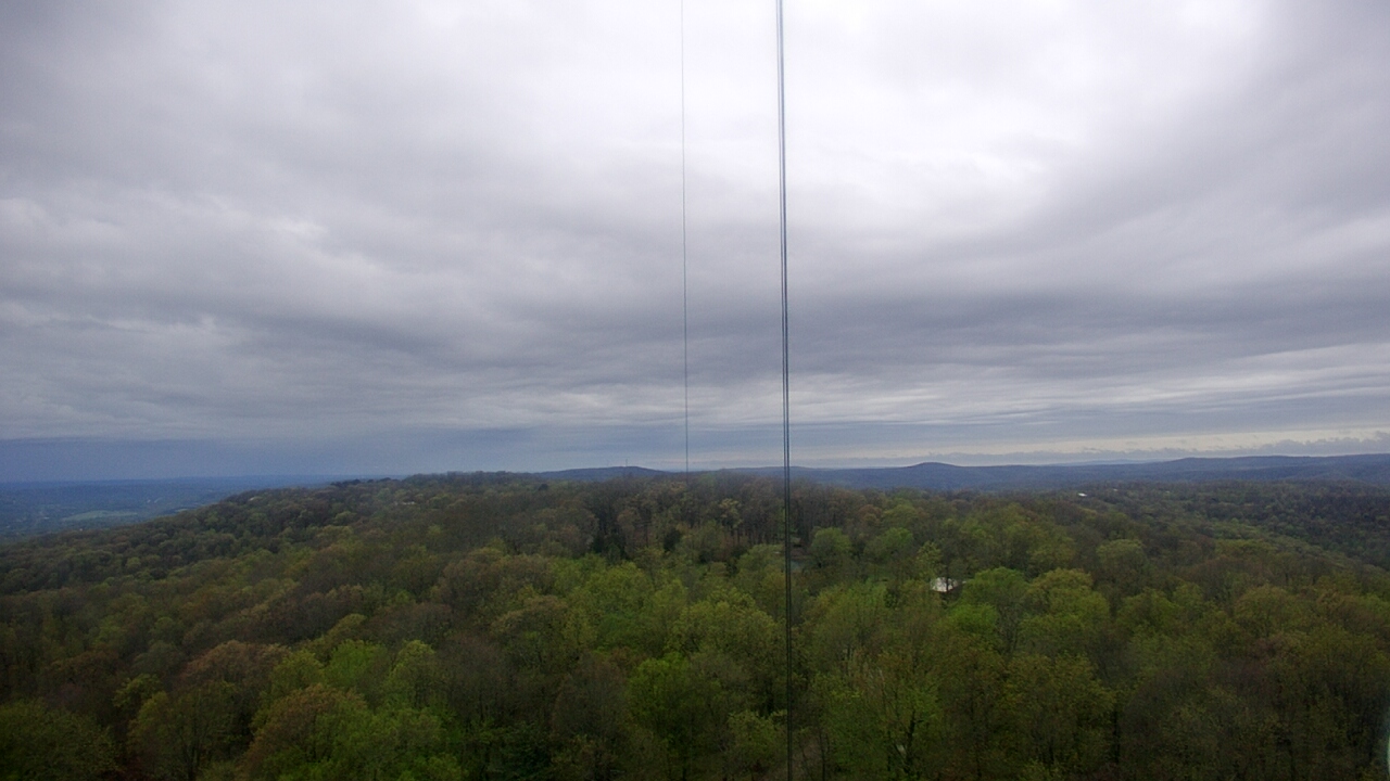Thumbnail for current weather camera view from Cartwright Mountain in Mountainburg, Arkansas
