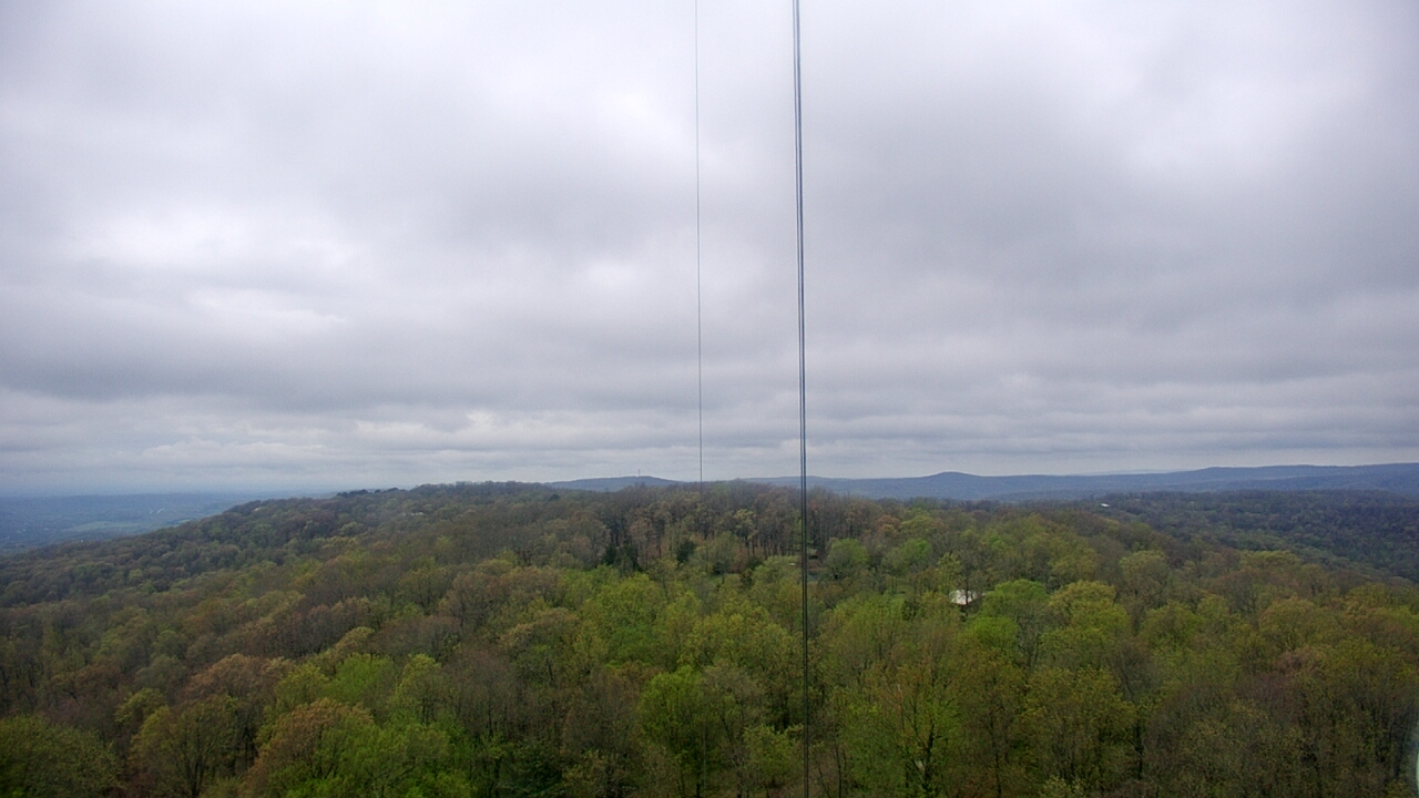 Thumbnail for current weather camera view from Cartwright Mountain in Mountainburg, Arkansas