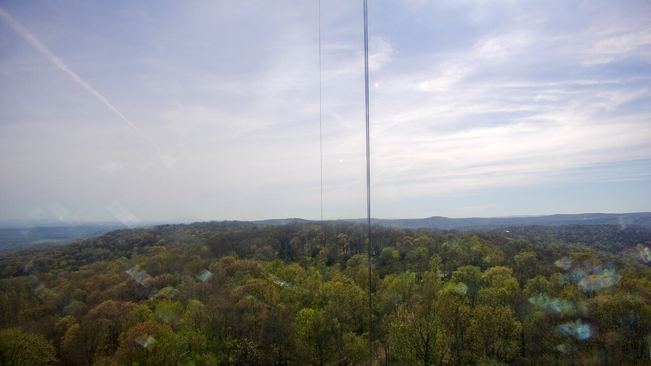 Thumbnail for current weather camera view from Cartwright Mountain in Mountainburg, Arkansas
