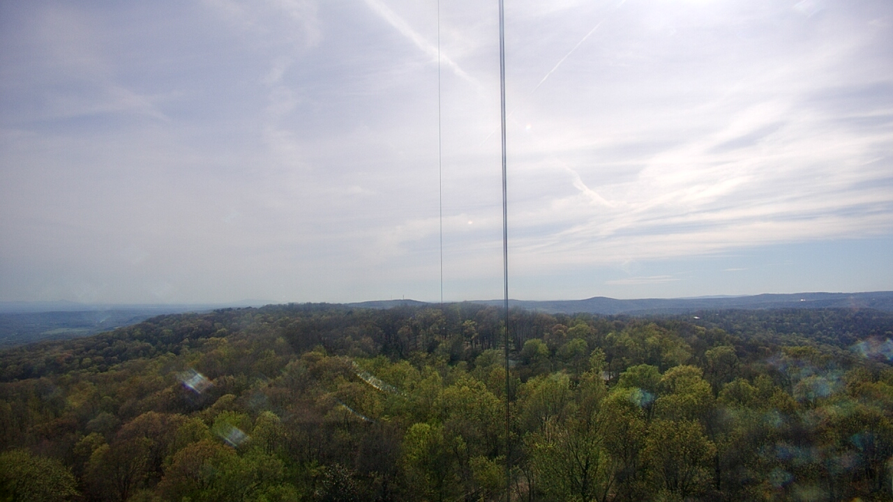 Thumbnail for current weather camera view from Cartwright Mountain in Mountainburg, Arkansas