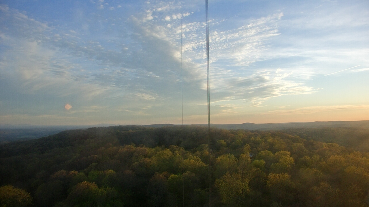 Thumbnail for current weather camera view from Cartwright Mountain in Mountainburg, Arkansas