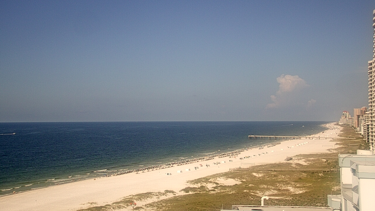 Thumbnail for current weather camera view from Island House Hotel in Orange Beach, Alabama