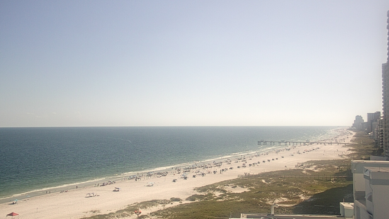 Thumbnail for current weather camera view from Island House Hotel in Orange Beach, Alabama