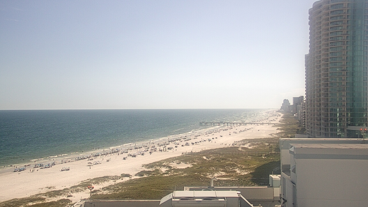 Thumbnail for current weather camera view from Island House Hotel in Orange Beach, Alabama