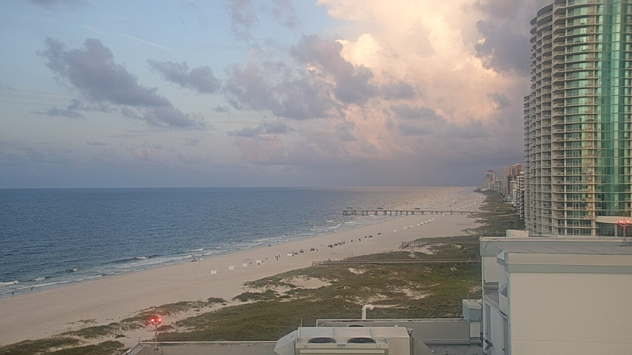 Thumbnail for current weather camera view from Island House Hotel in Orange Beach, Alabama