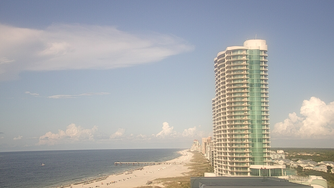 Thumbnail for current weather camera view from Island House Hotel in Orange Beach, Alabama