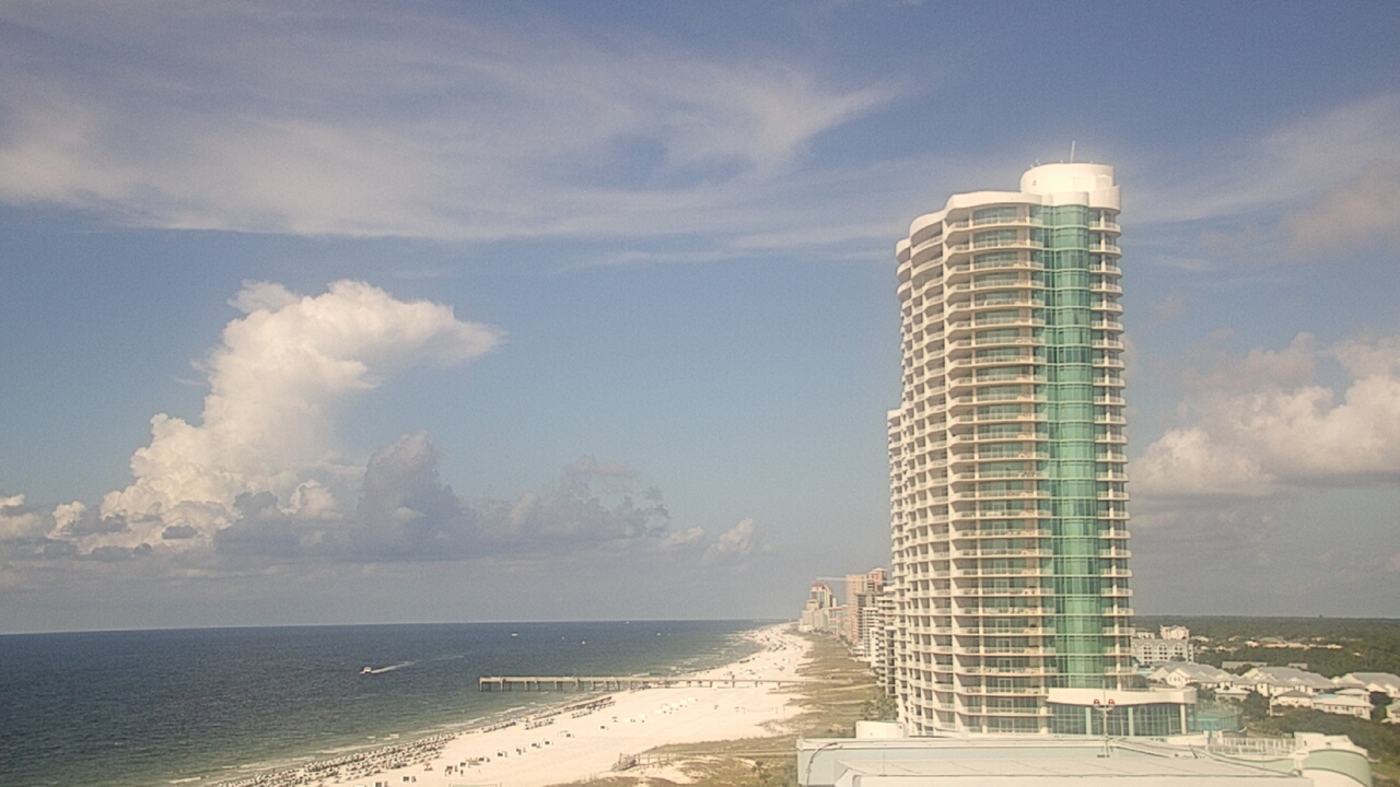 Thumbnail for current weather camera view from Island House Hotel in Orange Beach, Alabama