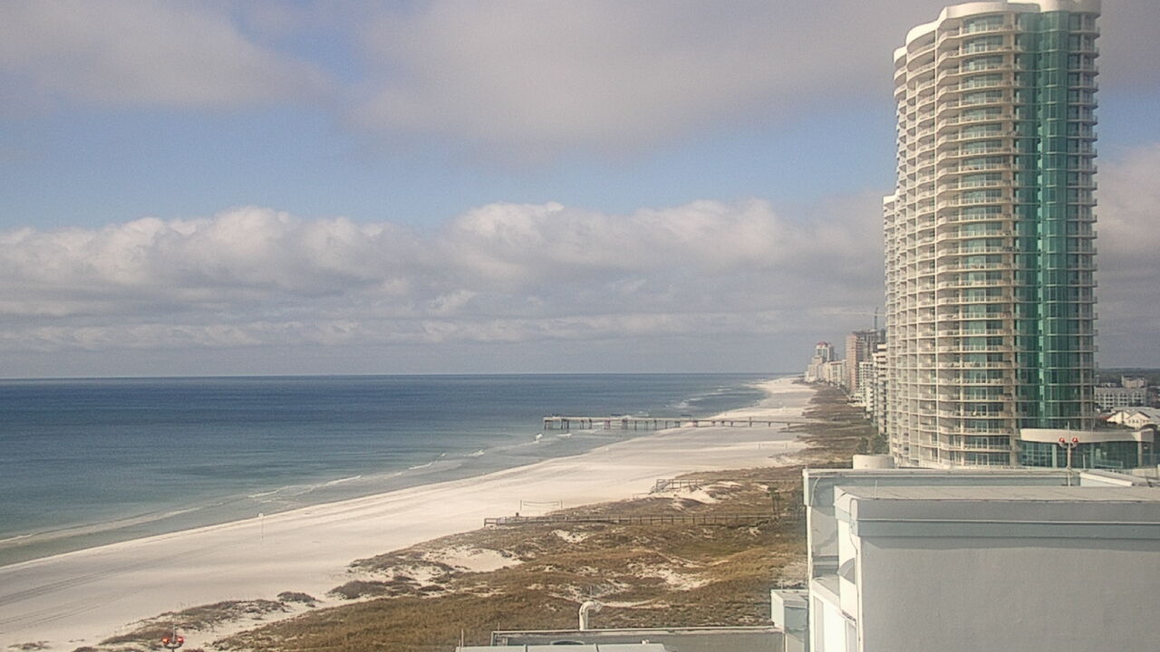 Thumbnail for current weather camera view from Island House Hotel in Orange Beach, Alabama