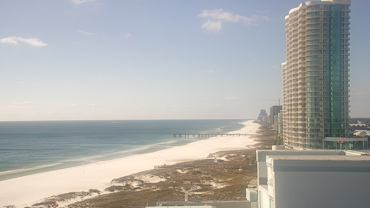 Thumbnail for current weather camera view from Island House Hotel in Orange Beach, Alabama