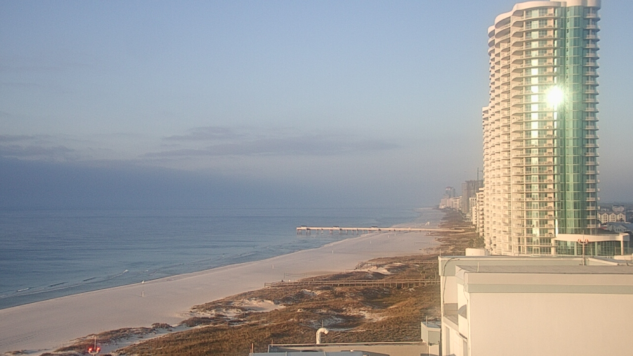 Thumbnail for current weather camera view from Island House Hotel in Orange Beach, Alabama
