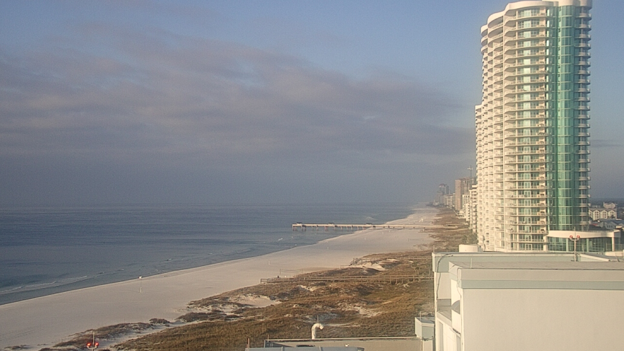 Thumbnail for current weather camera view from Island House Hotel in Orange Beach, Alabama