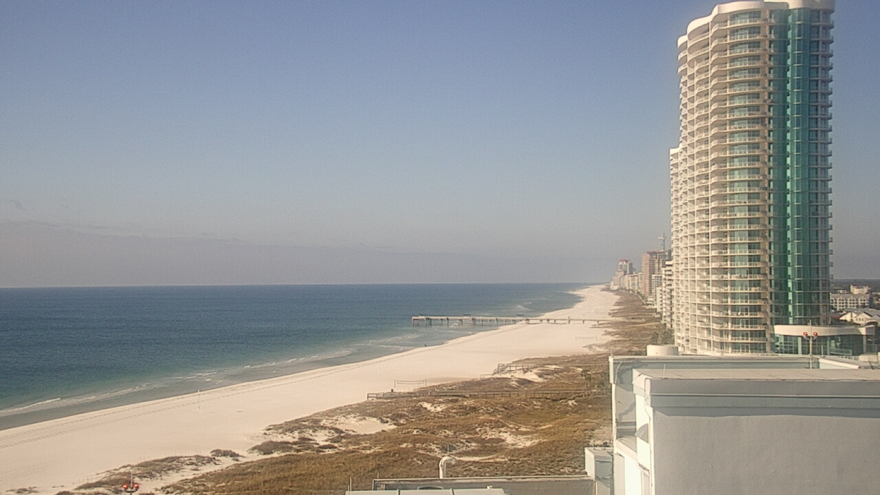 Thumbnail for current weather camera view from Island House Hotel in Orange Beach, Alabama