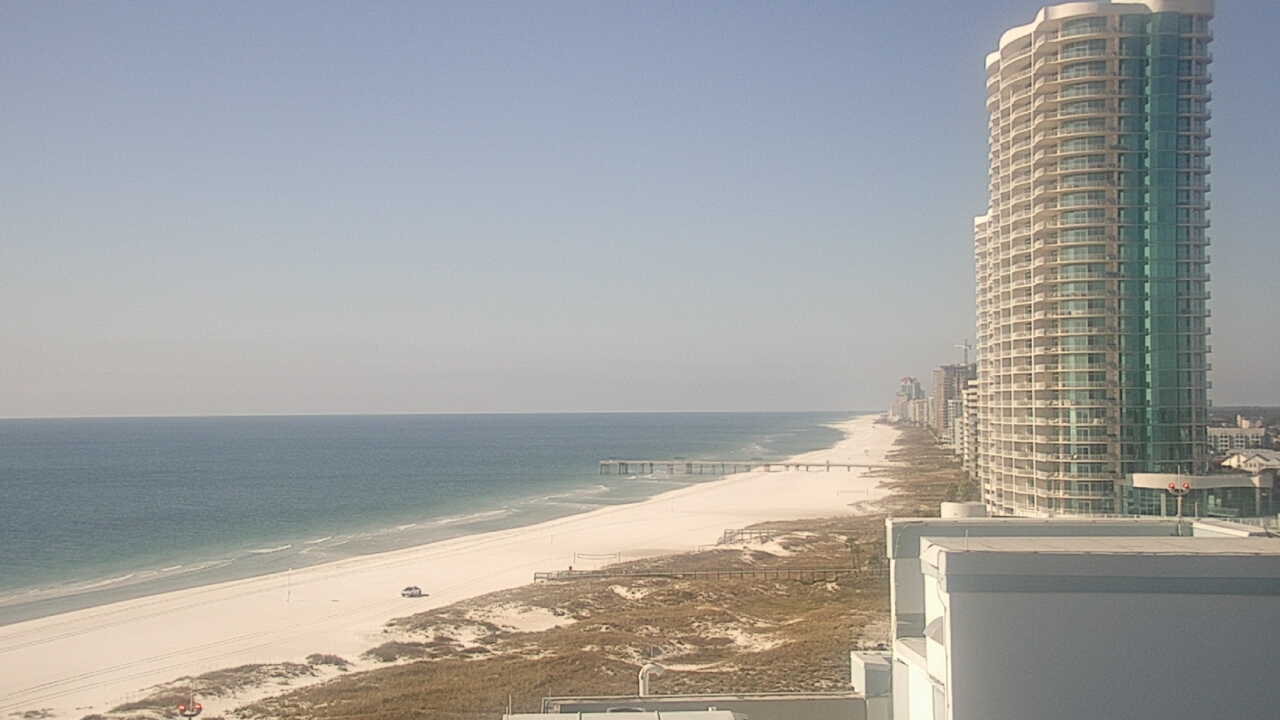 Thumbnail for current weather camera view from Island House Hotel in Orange Beach, Alabama