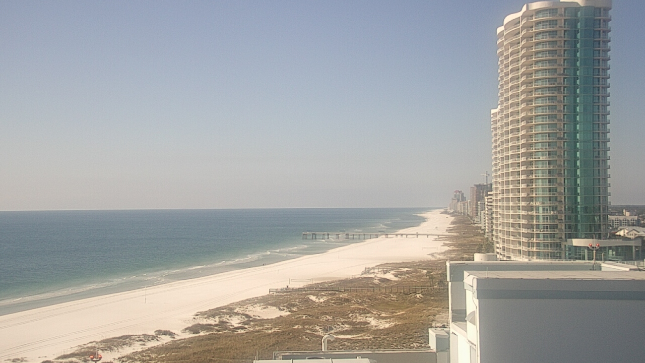 Thumbnail for current weather camera view from Island House Hotel in Orange Beach, Alabama