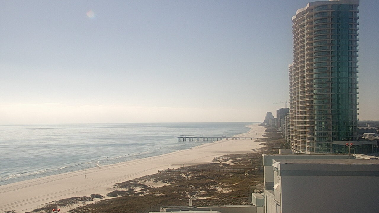 Thumbnail for current weather camera view from Island House Hotel in Orange Beach, Alabama