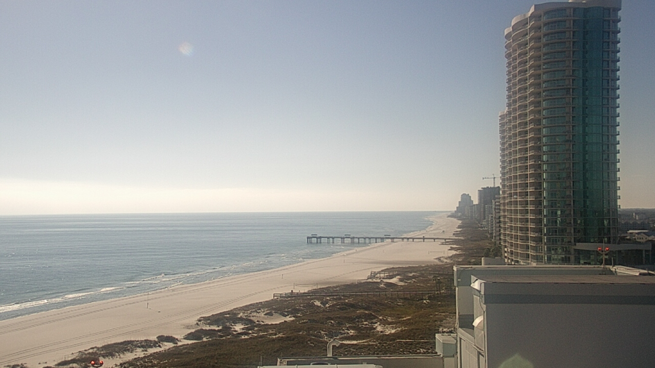 Thumbnail for current weather camera view from Island House Hotel in Orange Beach, Alabama