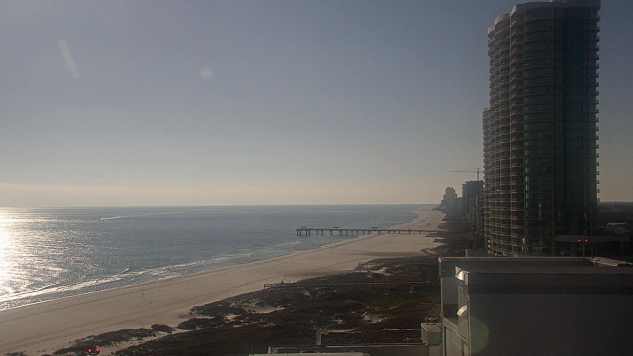 Thumbnail for current weather camera view from Island House Hotel in Orange Beach, Alabama