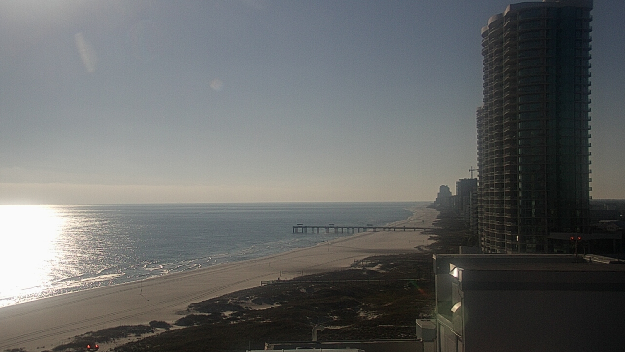 Thumbnail for current weather camera view from Island House Hotel in Orange Beach, Alabama