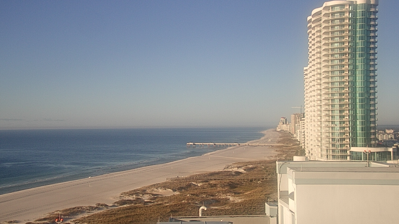 Thumbnail for current weather camera view from Island House Hotel in Orange Beach, Alabama
