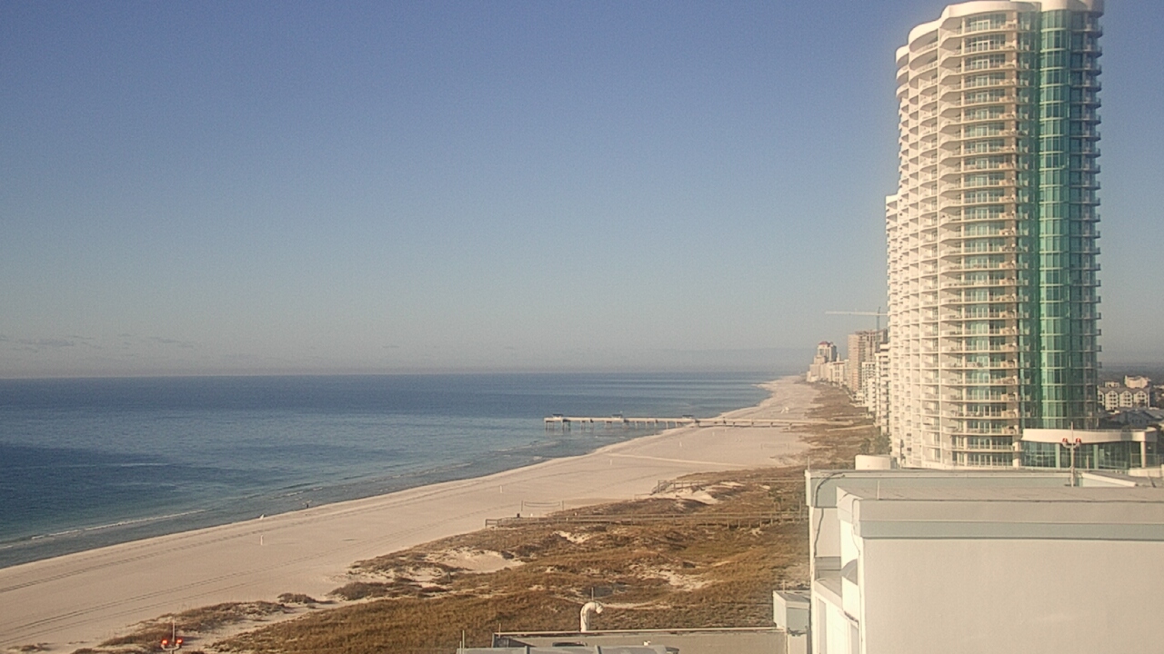Thumbnail for current weather camera view from Island House Hotel in Orange Beach, Alabama