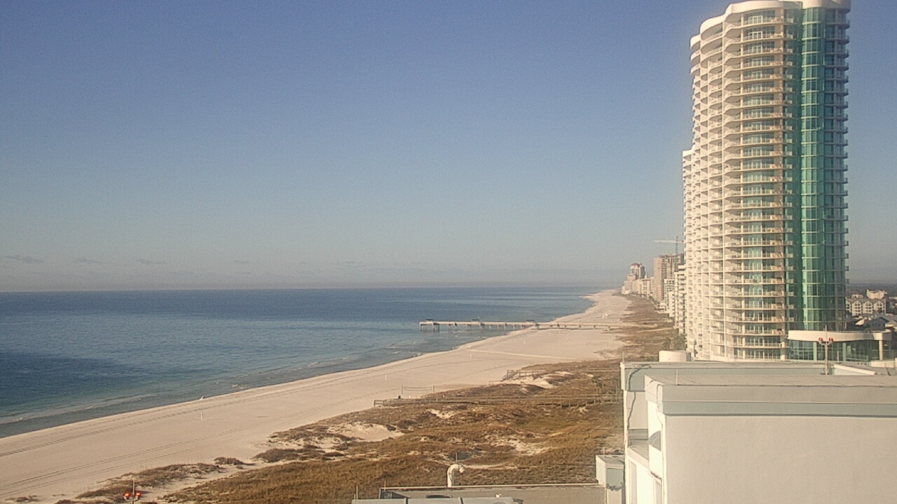 Thumbnail for current weather camera view from Island House Hotel in Orange Beach, Alabama