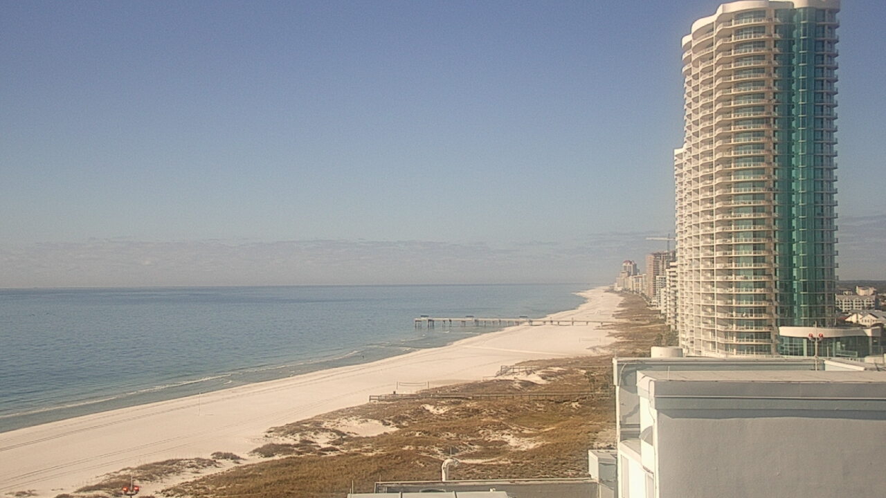 Thumbnail for current weather camera view from Island House Hotel in Orange Beach, Alabama