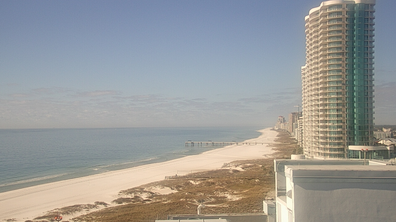 Thumbnail for current weather camera view from Island House Hotel in Orange Beach, Alabama